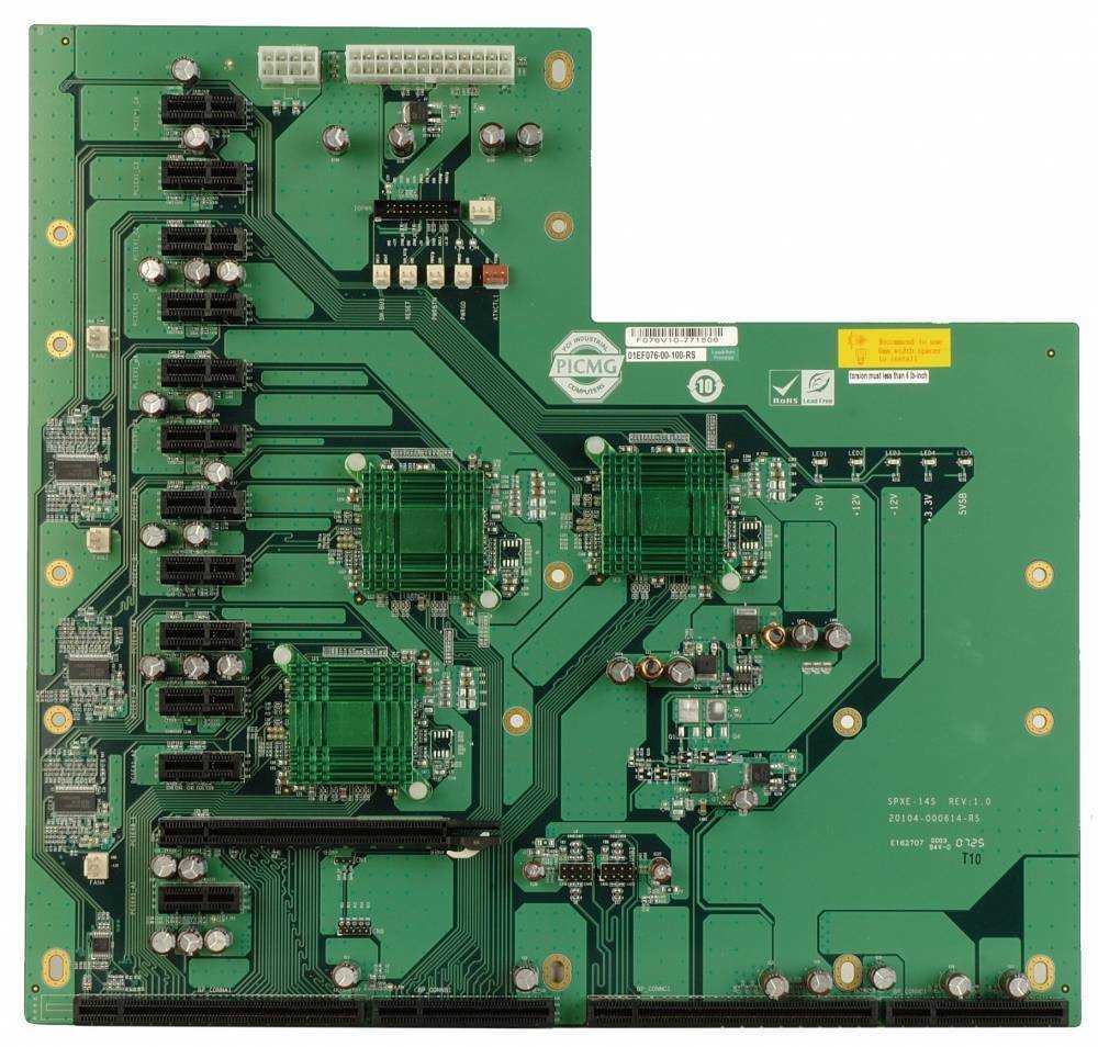 Промышленная кроссплата IEI SPXE-14S