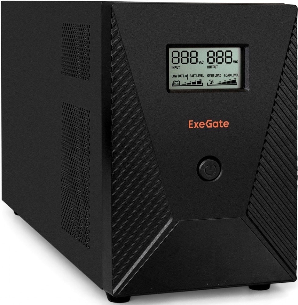 Источник бесперебойного питания Exegate SpecialPro Smart LLB-3000 LCD (С13,RJ,USB)