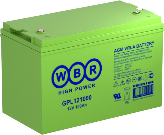 Аккумуляторная батарея WBR GPL121000