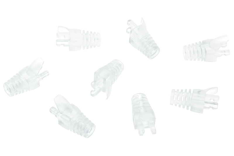 Защитный колпачок для коннекторов RJ45 NIKOMAX NMC-RJBOOT65A-TR-100