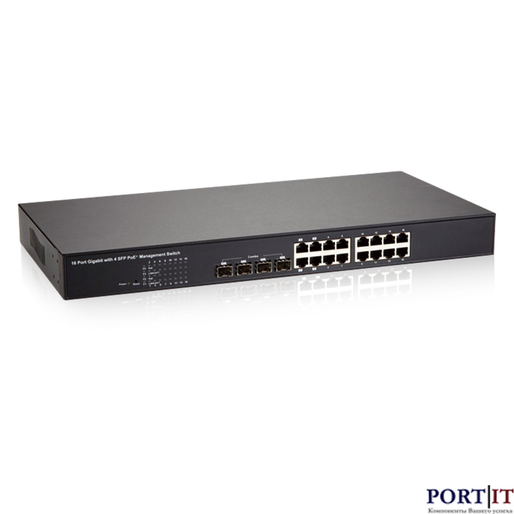 Коммутатор PoE Edimax ES-5816PHG