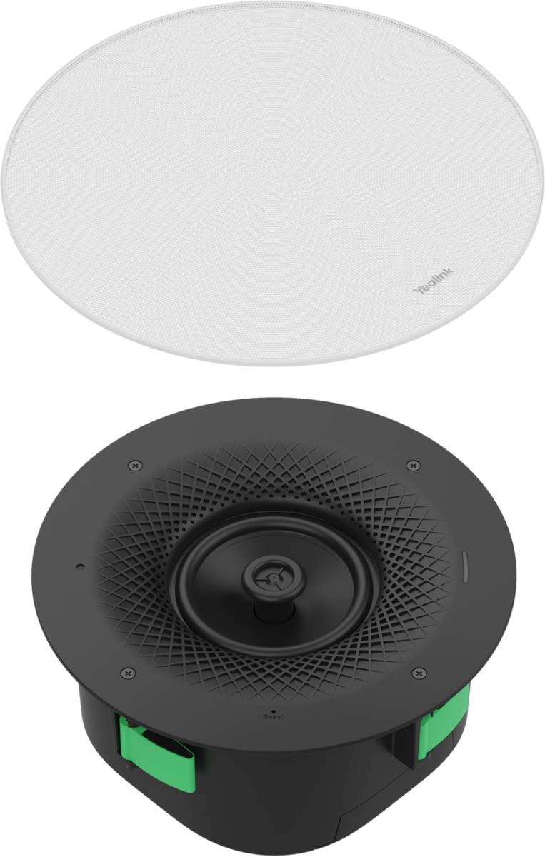 Потолочный спикерфон Yealink CS10 Ceiling Speaker White Mesh Cover (Dante Edition)