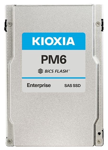 SSD накопитель 1.6TB SAS KIOXIA PM6-V (KPM61VUG1T60)