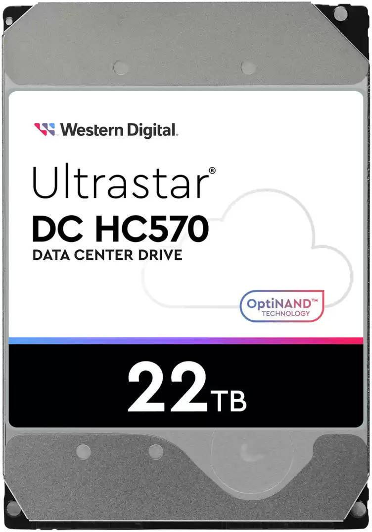 Жесткий диск 22TB SATA WD Ultrastar DC HC570 (0F48155)