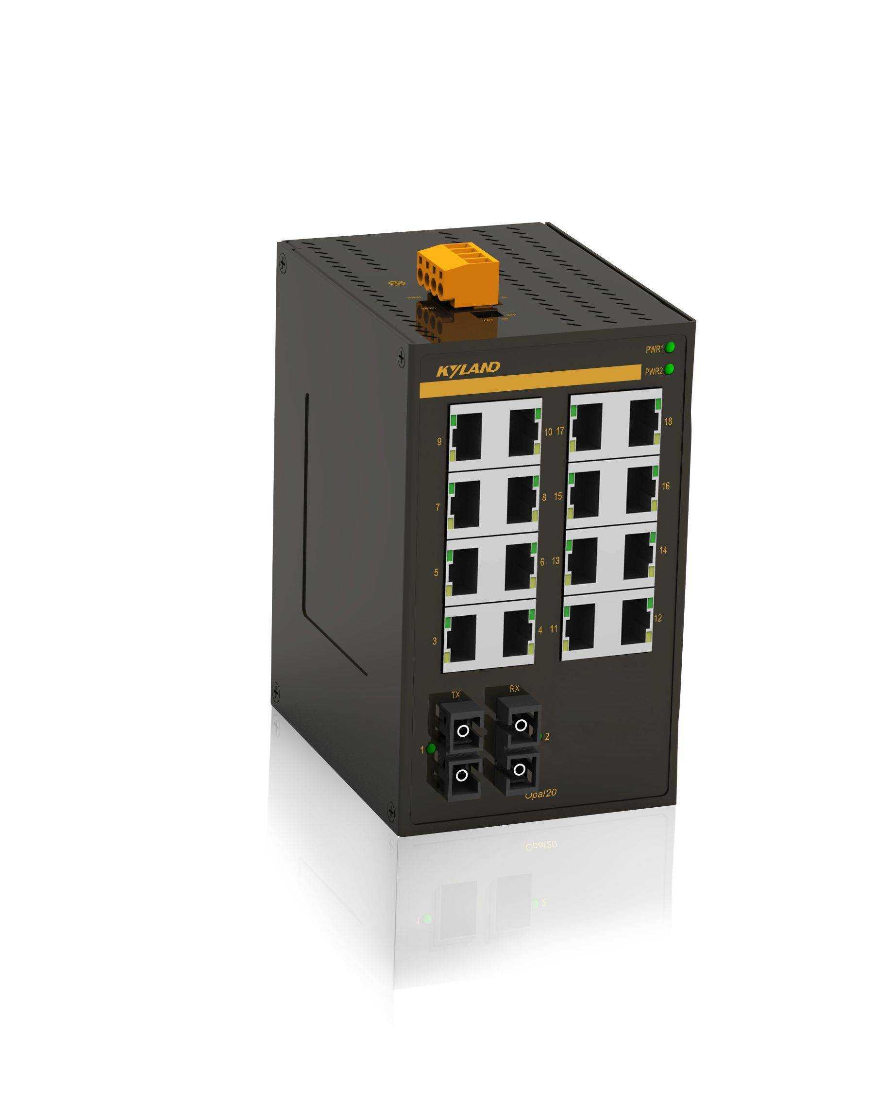 Промышленный коммутатор Kyland Opal20-2S16T-SC40-LV-LV