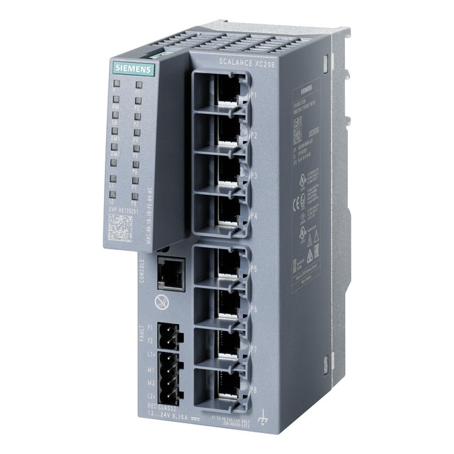 Управляемый коммутатор Siemens 6GK5208-0BA00-2AC2