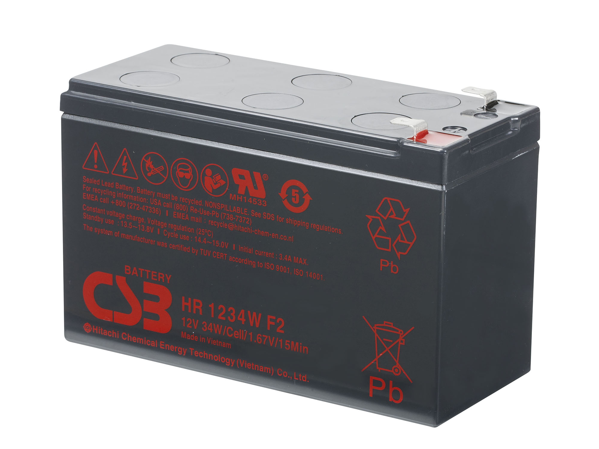 Аккумулятор CSB HR 1234W