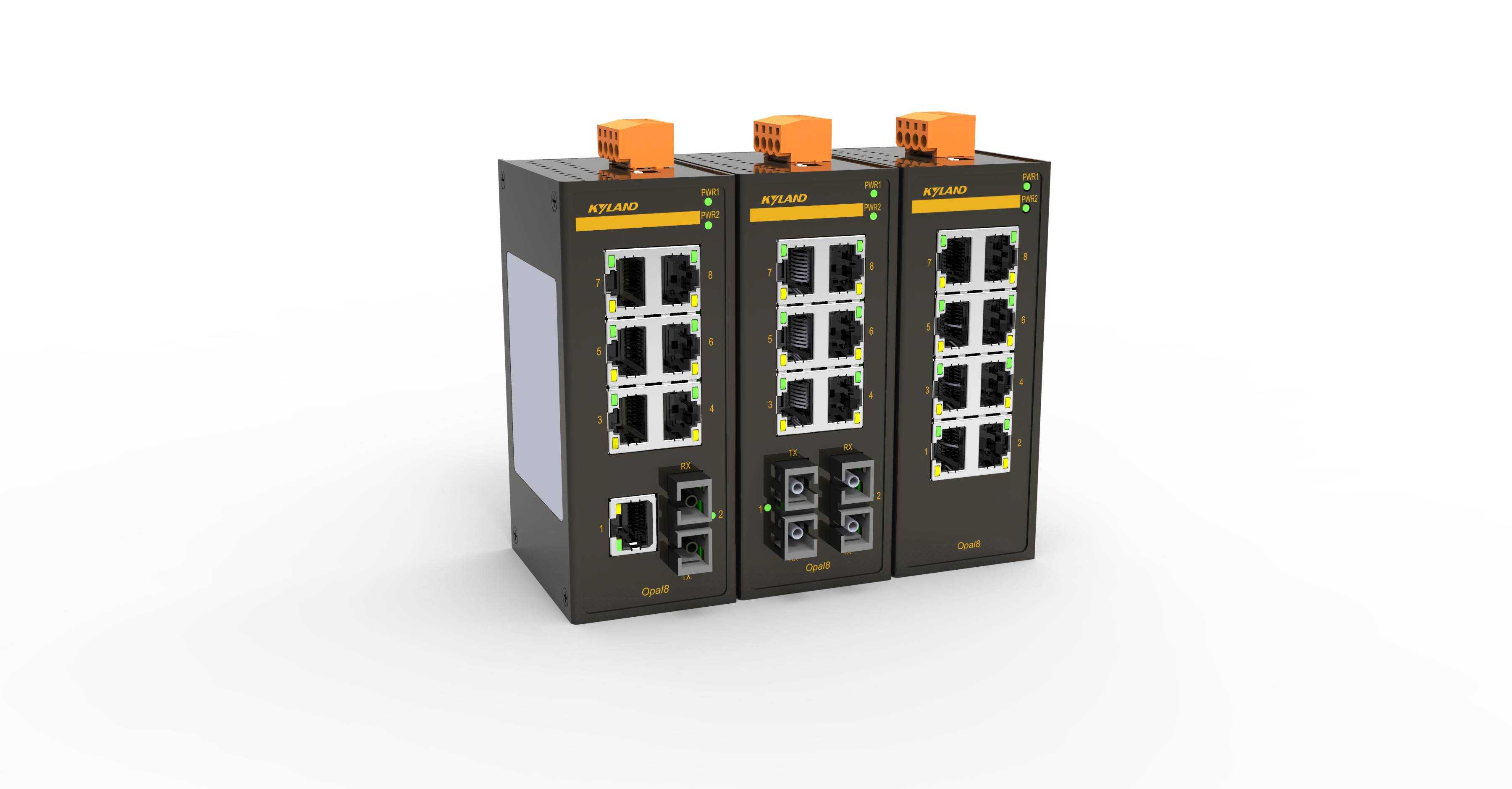 Промышленный коммутатор Kyland Opal8-E-1S7T-ST40-LV-LV