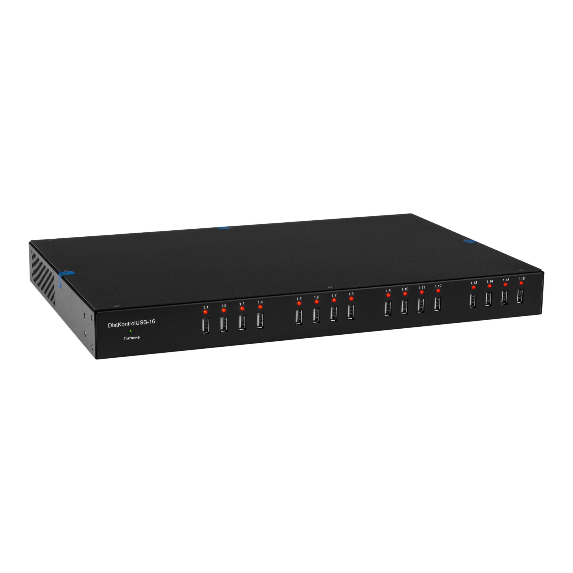 Управляемый USB over IP концентратор DistKontrolUSB-16 2.0