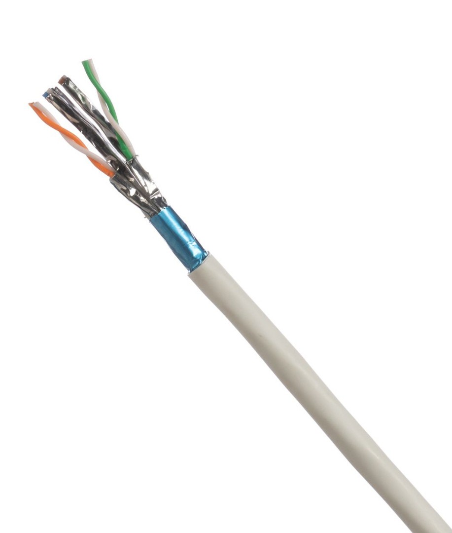 Кабель Panduit F/FTP кат. 6a, белый, 500 м, PFFY6X04WH-HED
