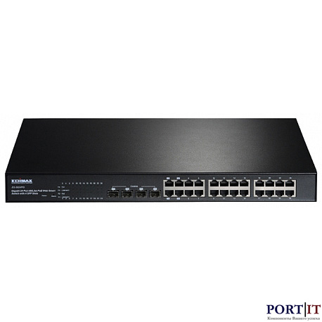 Коммутатор PoE+ Edimax ES-5824PG
