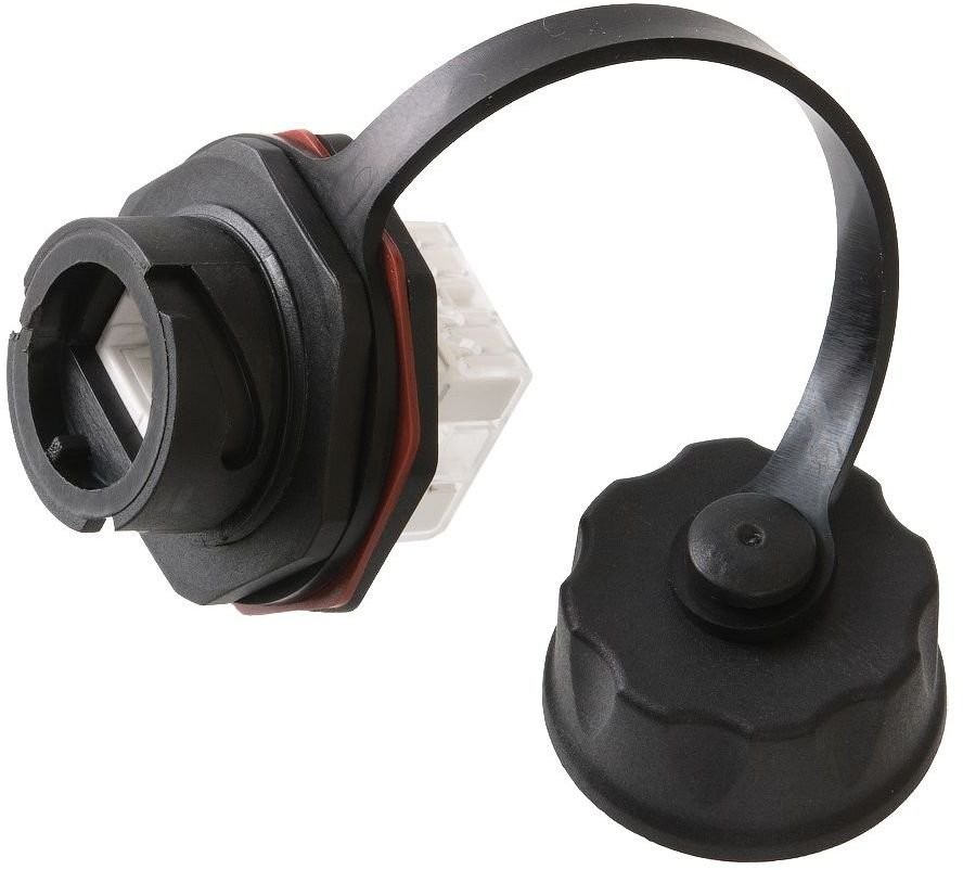 Индустриальный модуль-вставка NIKOMAX NMC-KJUE2-IS-BK