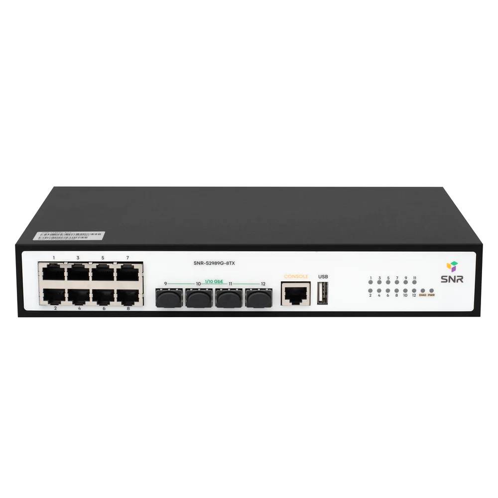 Управляемый коммутатор уровня 2 SNR SNR-S2989G-8TX