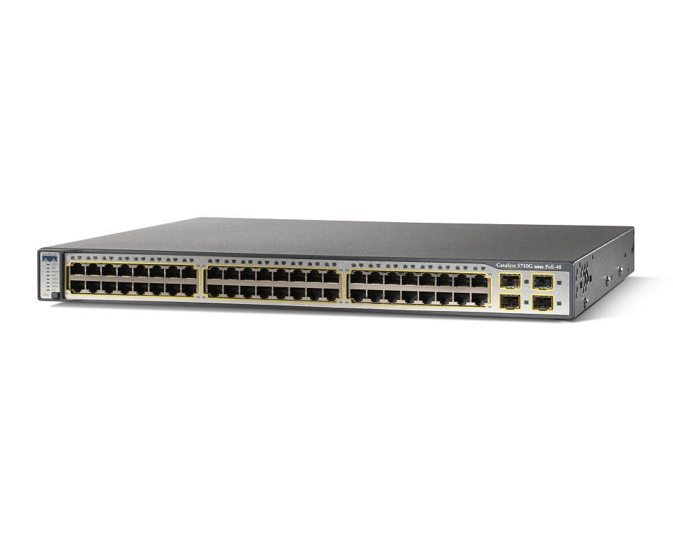 Коммутатор Cisco WS-C3750G-48TS-E