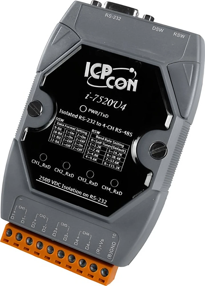 Преобразователь ICP DAS I-7520U4-G CR
