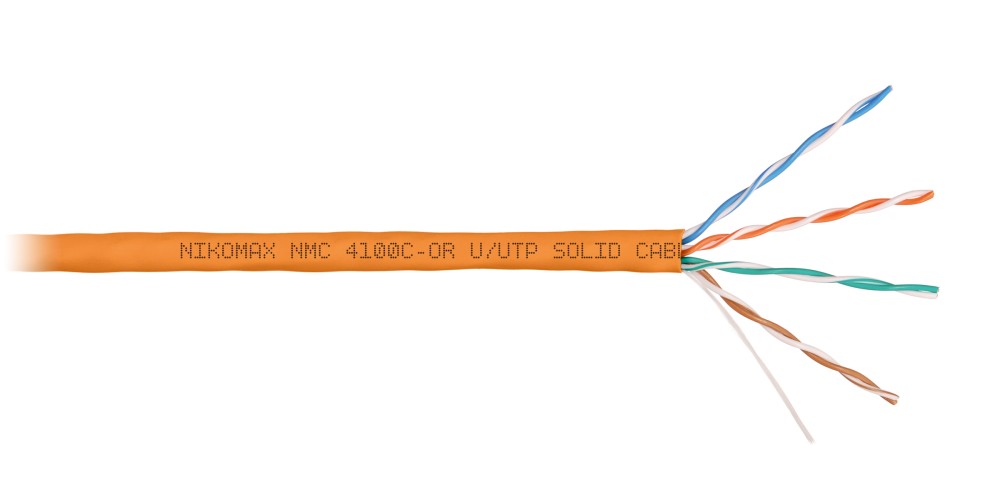 Кабель витая пара NIKOMAX NMC 4100C-OR, 305 м
