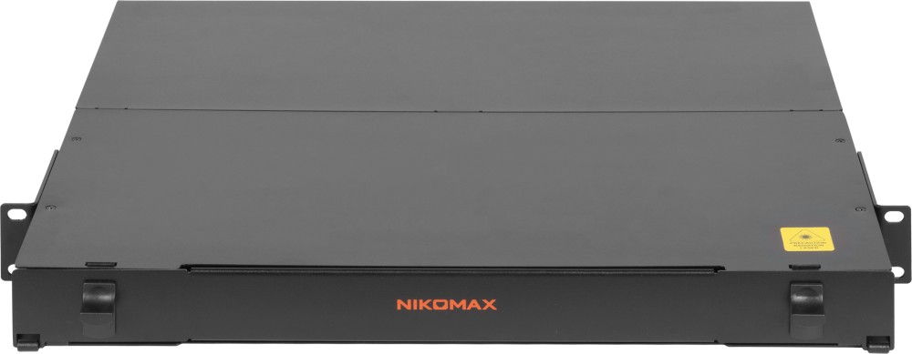 Оптический кросс NIKOMAX NMF-RP12-BLANK-CT-MTP-1U-BK