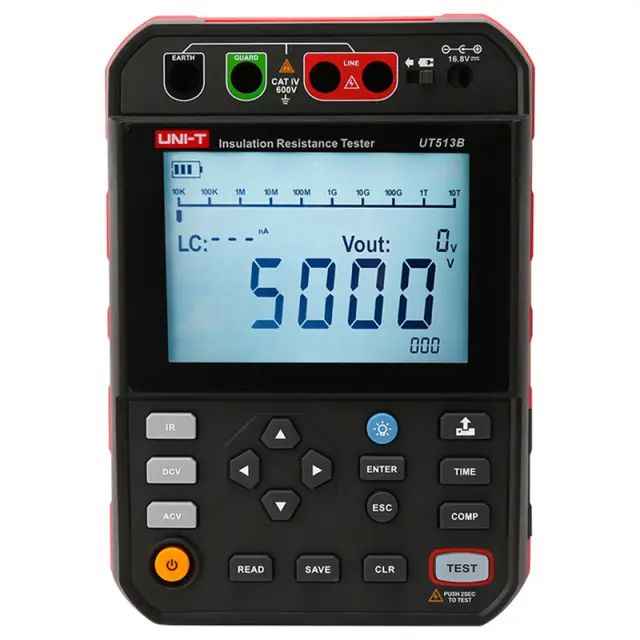Измеритель сопротивления изоляции UNI-T UT513B