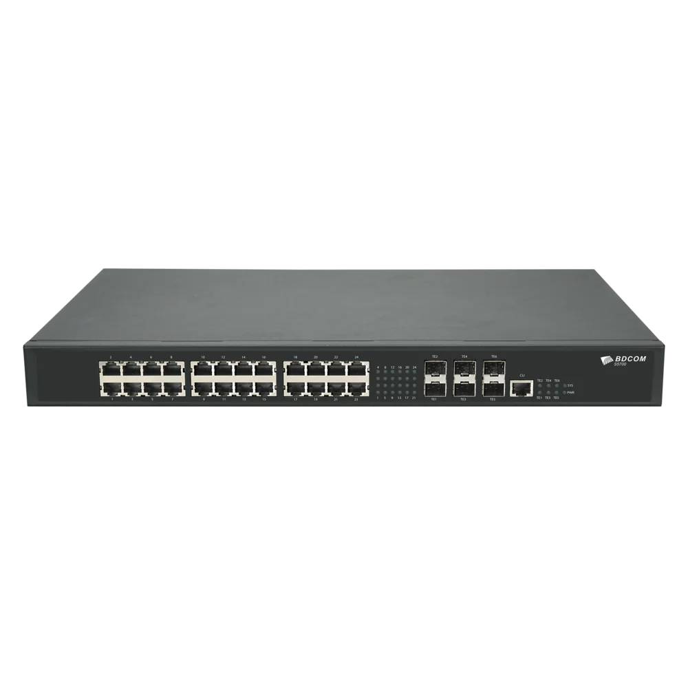 Управляемый коммутатор уровня 3 BDCOM S5700-24ET6XB