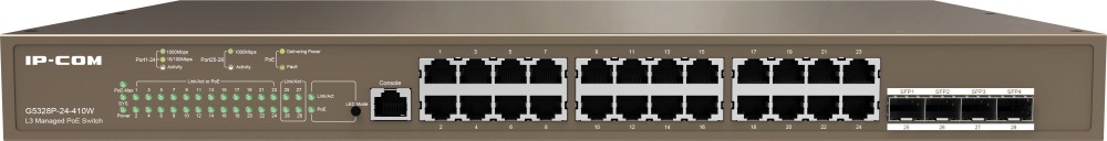Коммутатор IP-COM G5328P-24-410W