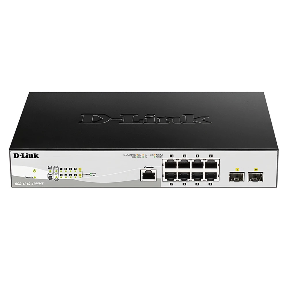 Коммутатор D-Link DGS-1210-10P/ME/B1A