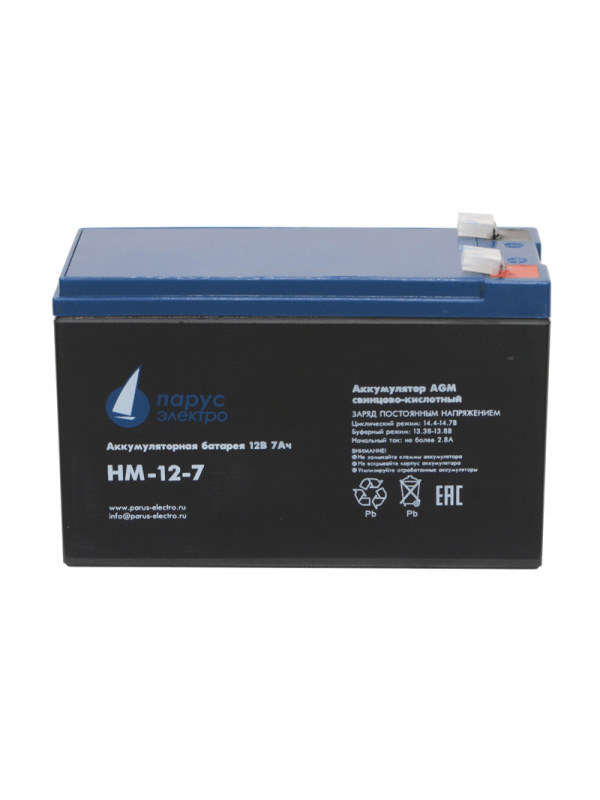 Аккумулятор Парус электро HM-12-7