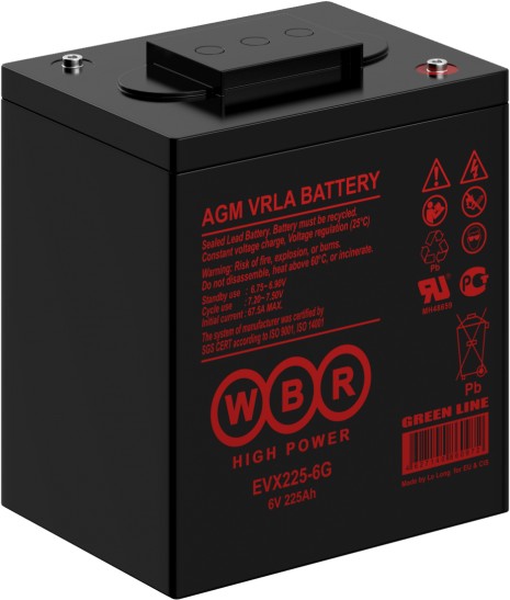 Аккумуляторная батарея WBR EVX225-6G