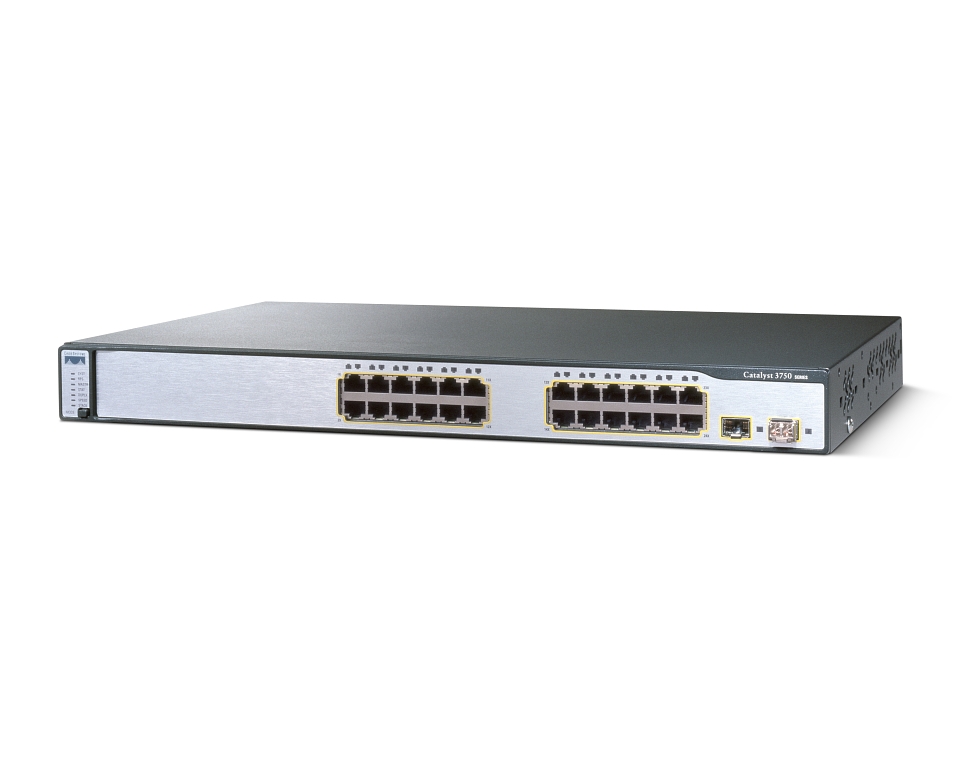 Коммутатор Cisco WS-C3750V2-24TS-S