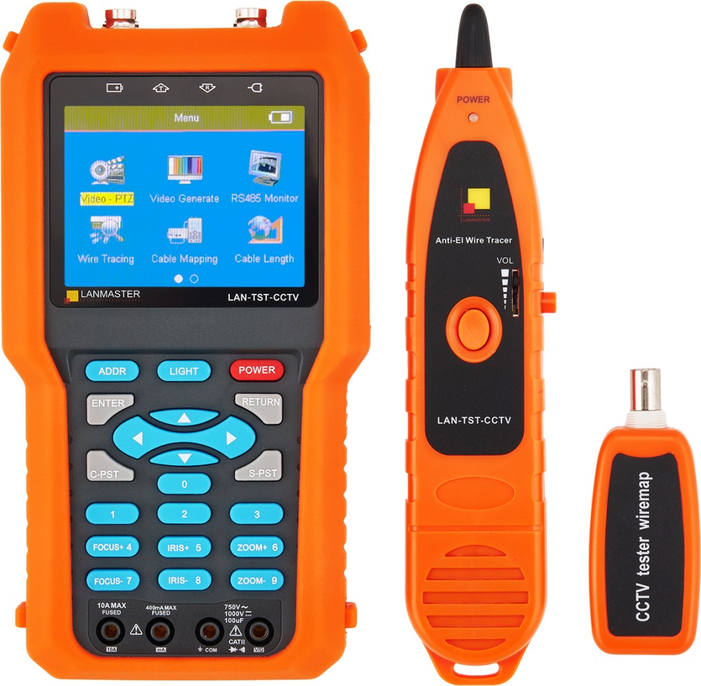 Тестер для сетей видеонаблюдения Lanmaster LAN-TST-CCTV