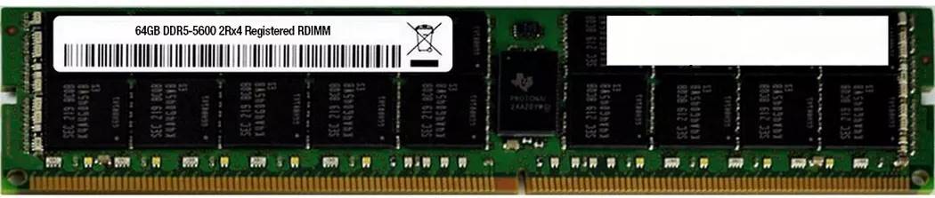Оперативная память 64GB DDR5 5600MHz Dell ECC Reg (370-BBRN)