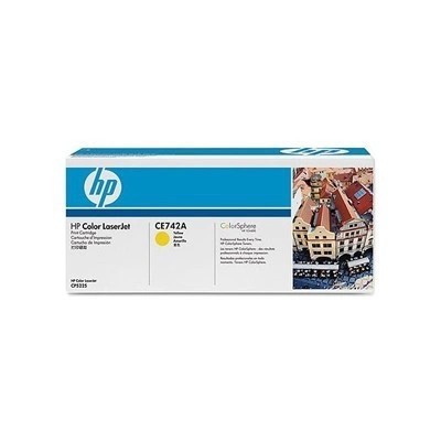 Картридж HP CE742A