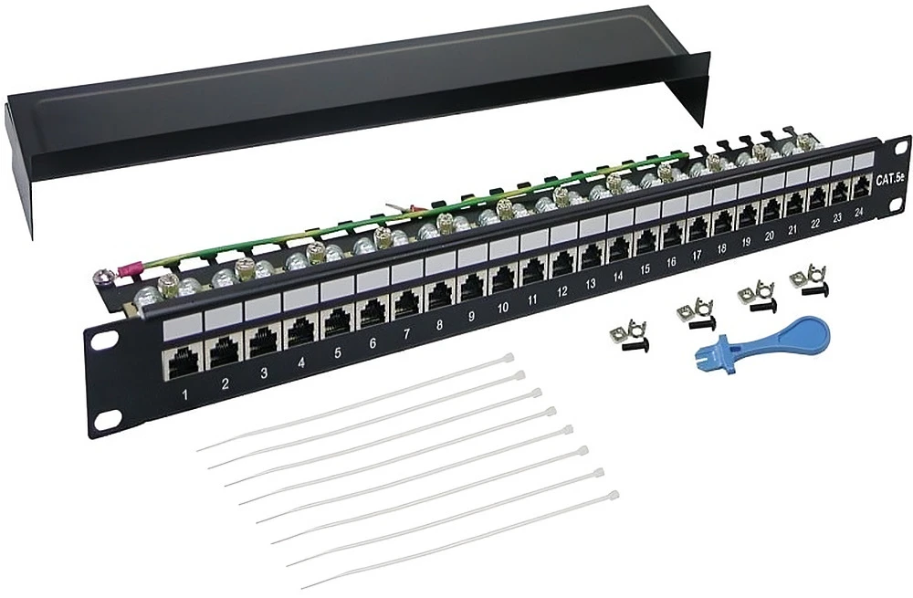 Патч-панель Lanmaster LAN-PPL24S6A