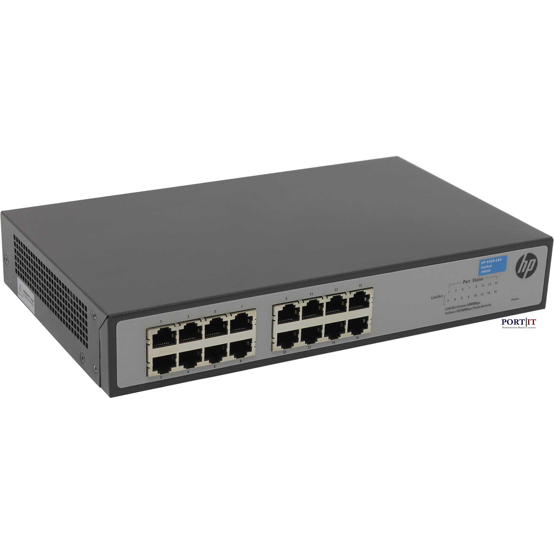 Коммутатор HP 1420-16G, JH016A