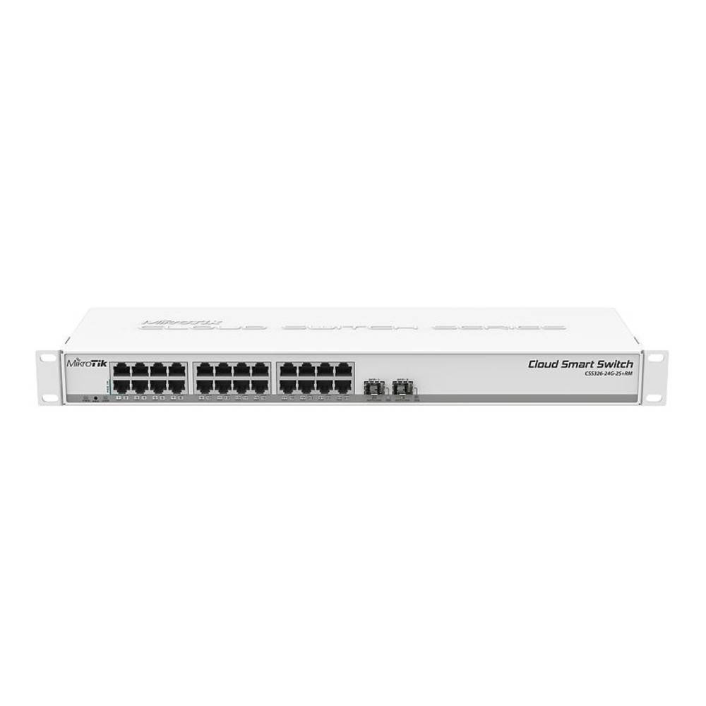 Коммутатор Mikrotik CSS326-24G-2S+RM
