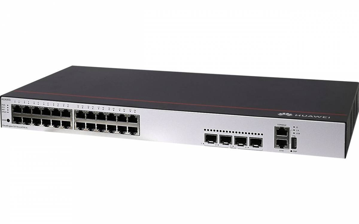 Коммутатор Huawei S5735-L24T4S-A