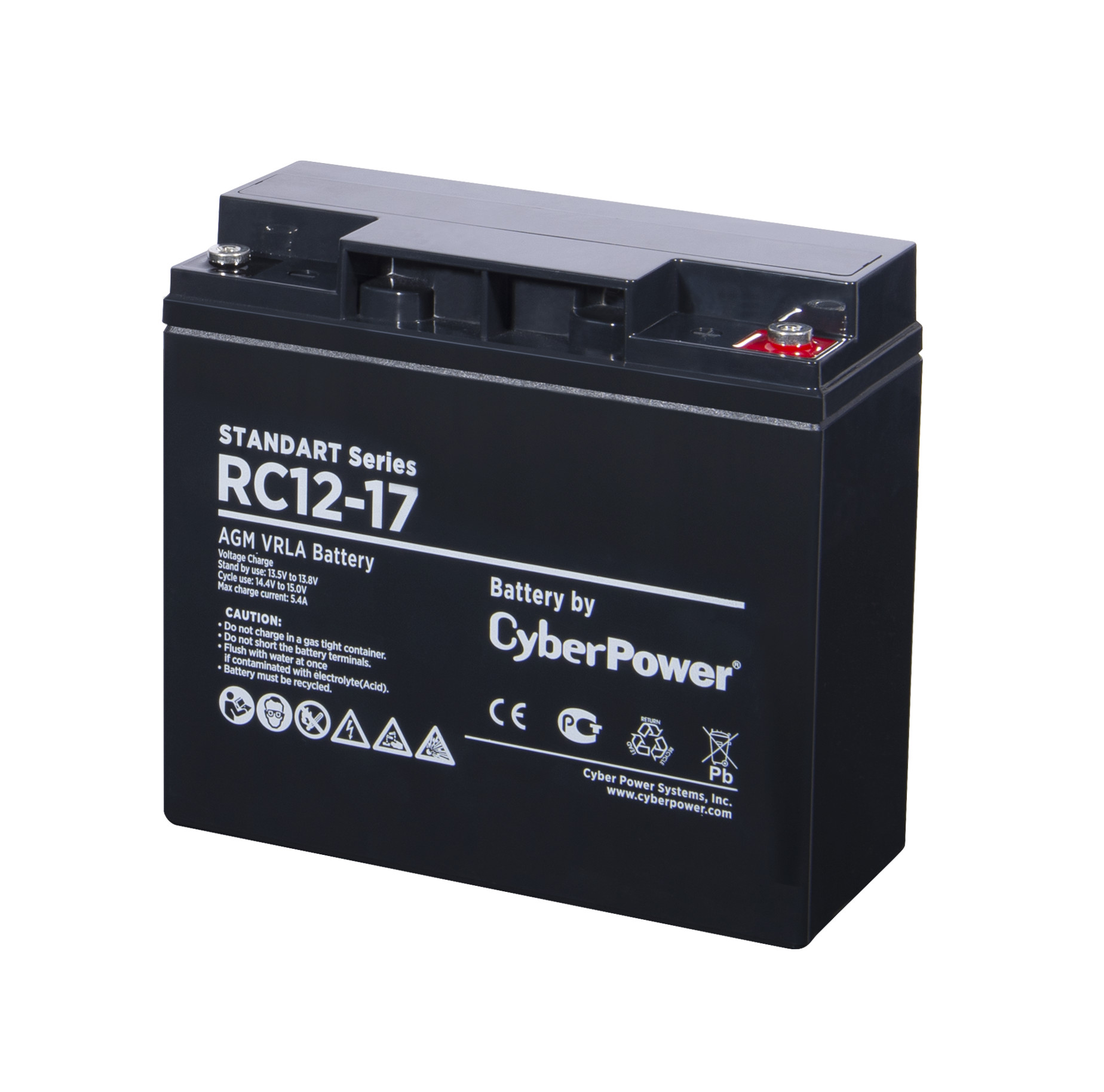 Аккумулятор CyberPower STANDART series RC 12-17