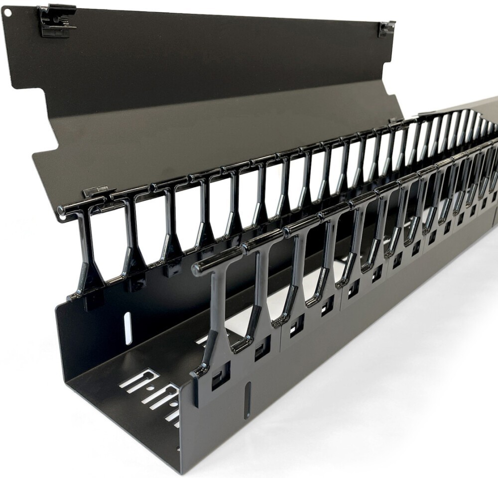 Кабельный органайзер Hyperline CMF-OR-47U-150x106-C-RAL9005