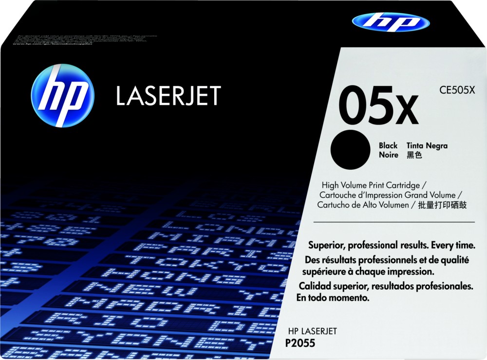 Картридж HP CE505X (№05X) черный