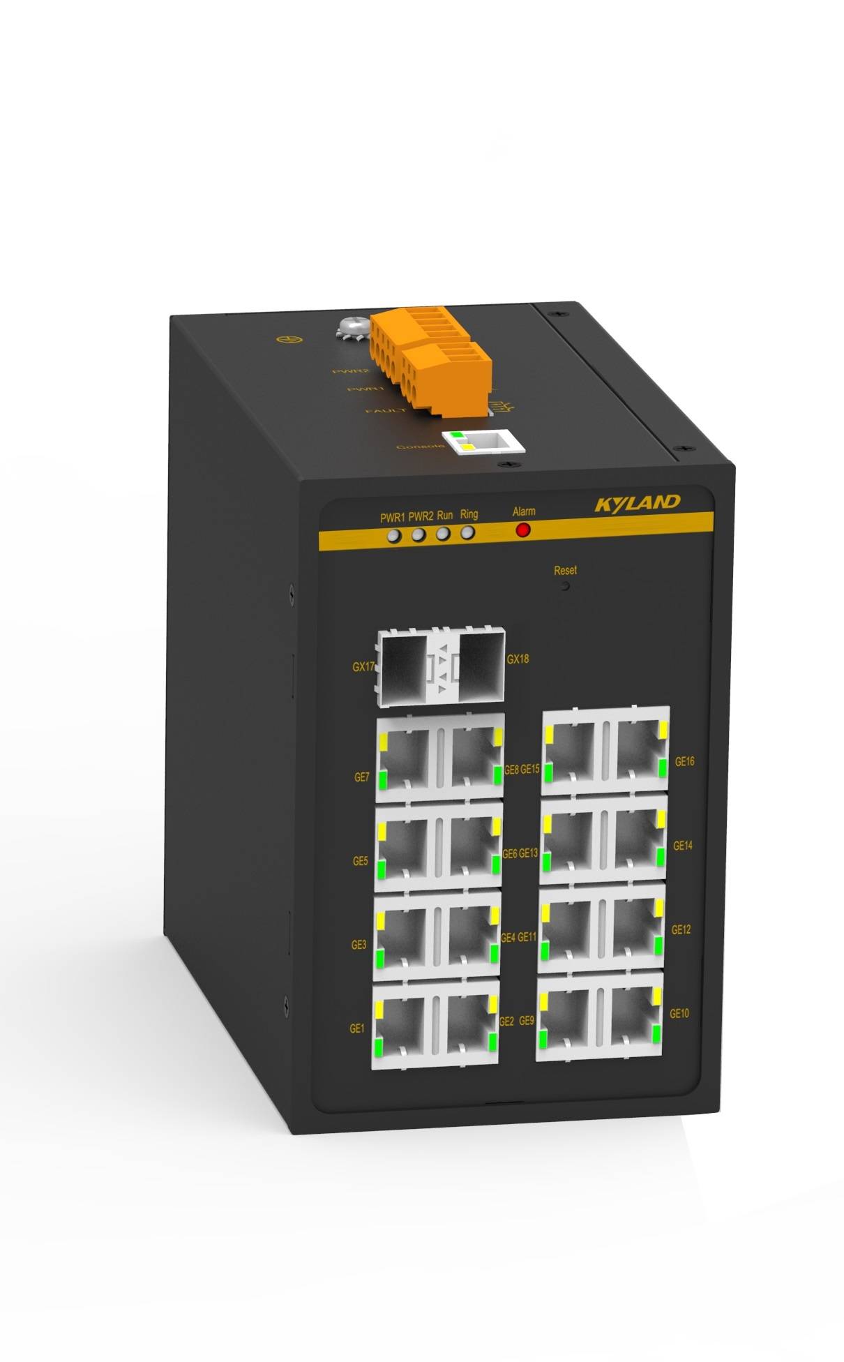 Промышленный коммутатор Kyland SICOM3000A-2GX16GE-L2-L2