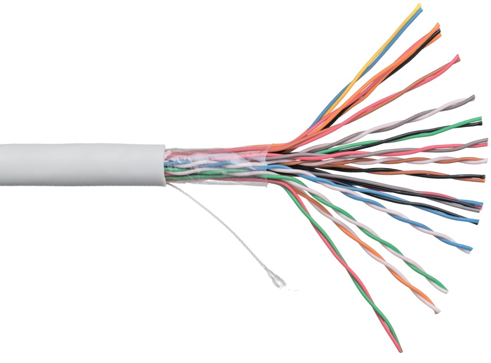 Кабель NETLAN EC-UU016-5-PVC-GY-3