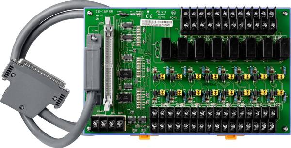 Плата ICP DAS DB-16P8R/D/DIN CR