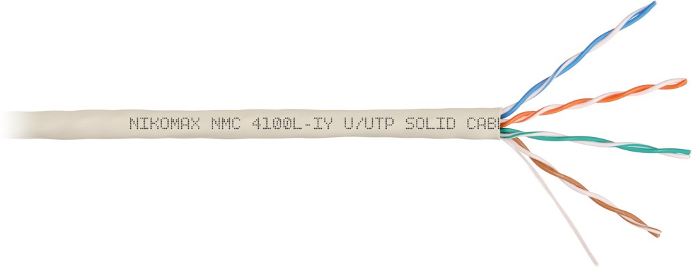 Кабель витая пара NIKOMAX NMC 4100L-IY, 305 м