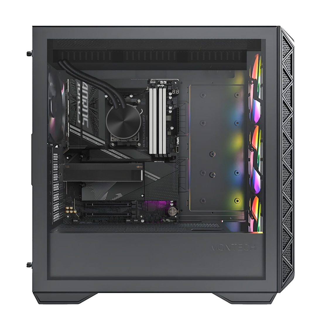 Рабочая станция для инженерных расчётов · Ryzen 9 9950X · RTX PRO 2000 16 ГБ · 128 ГБ ОЗУ · 2 + 2 ТБ SSD