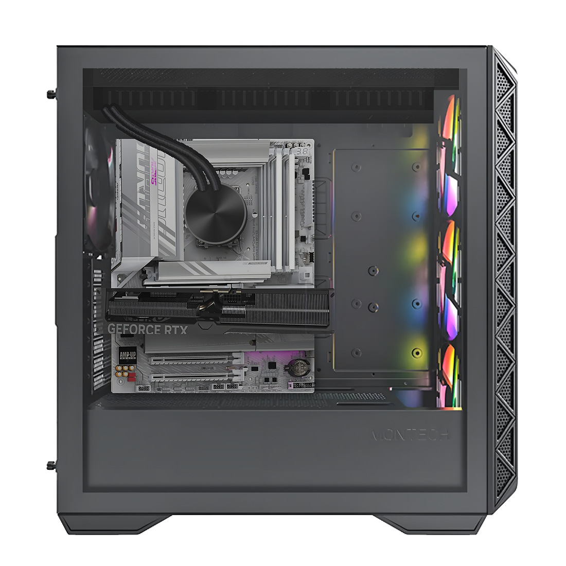 Рабочая станция для 3D и рендеринга · Core Ultra 7 265KF · RTX 5070 Ti 16 ГБ · 64 ГБ ОЗУ · 2 ТБ SSD
