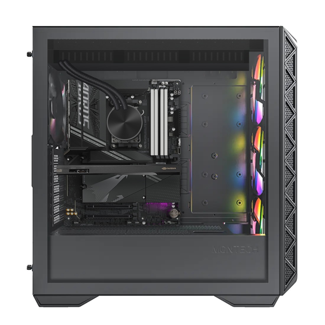 Рабочая станция для САПР и BIM · Ryzen 9 9950X · RTX PRO 4000 24 ГБ · 128 ГБ ОЗУ · 2 + 2 ТБ SSD