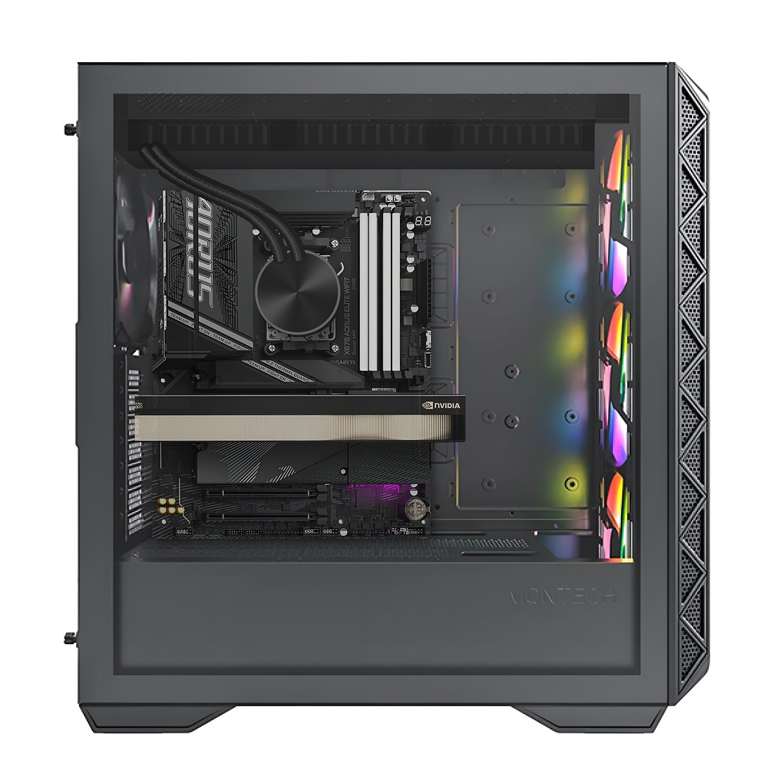 Рабочая станция для 3D и рендеринга · Ryzen 9 9950X · RTX PRO 5000 48 ГБ · 128 ГБ ОЗУ · 2 + 4 ТБ SSD