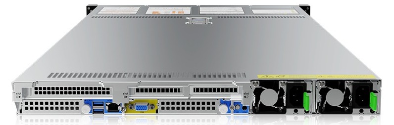Сервер на базе Gooxi SL101-D10R · 2 × Xeon Silver 4110 · 64 ГБ · 8 × 10 ТБ HDD