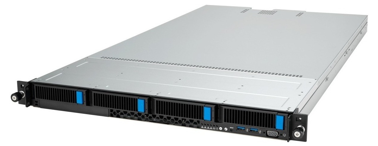 Сервер на базе ASUS RS501A-E12-RS12U · AMD EPYC 9115 · 64 ГБ · 2 × 960 ГБ NVMe