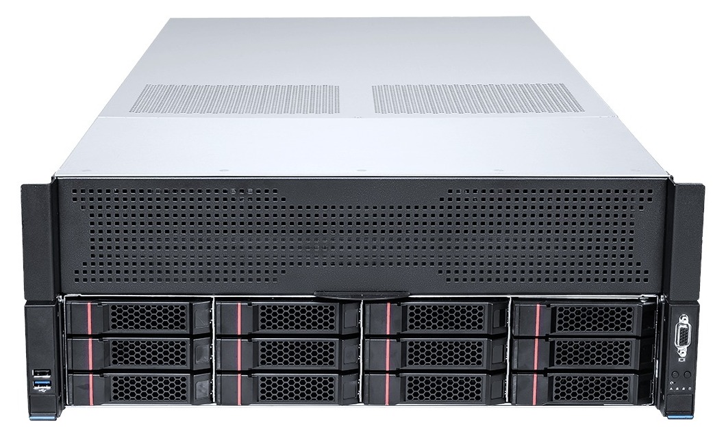 Сервер на базе MSI G4201-HE · 2 × Xeon Gold 6426Y · 256 ГБ · 2 × 2 ТБ NVMe · 2 × RTX PRO 6000 BLACKWELL 96 ГБ