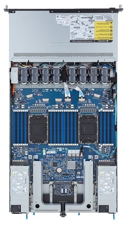 Сервер на базе GIGABYTE R183-S93-ABB1 · 2 × Xeon Gold 6426Y · 256 ГБ · 4 × 960 ГБ SSD